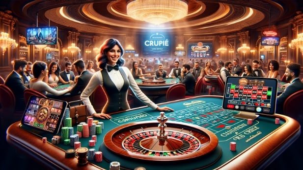 Push Gaming slots on mobile phone